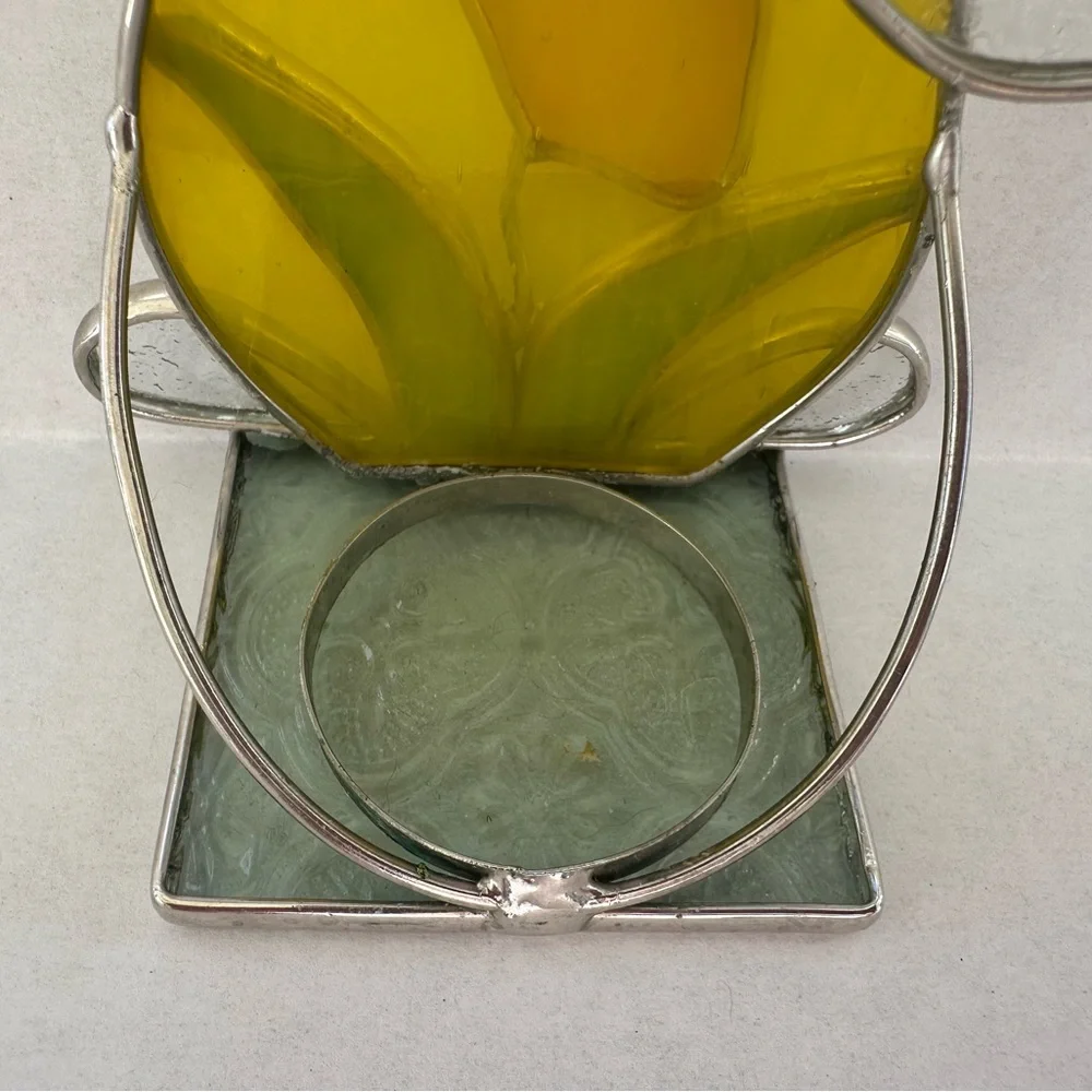 Stained Glass Bunny Tea Light Candle🐰 - Picture 9 of 11
